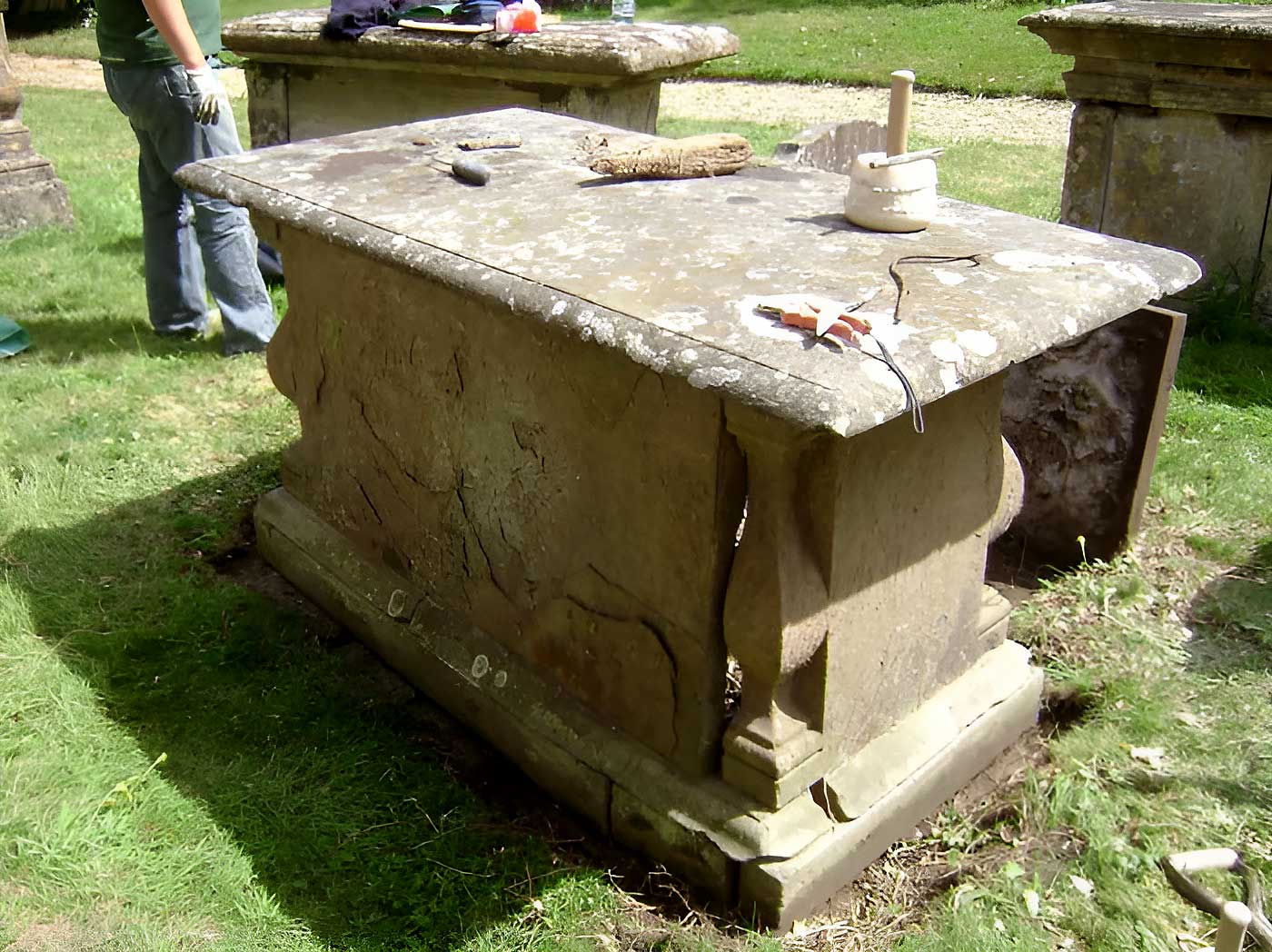 Tomb 1 - St. James West Littleton