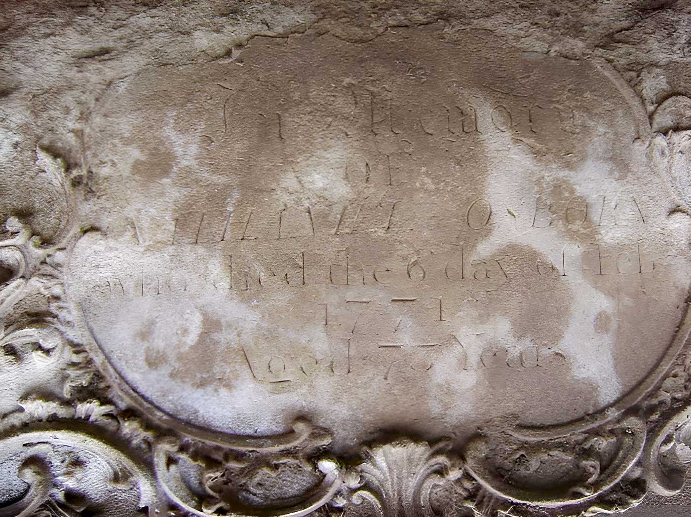 Tomb 1 - St. James West Littleton