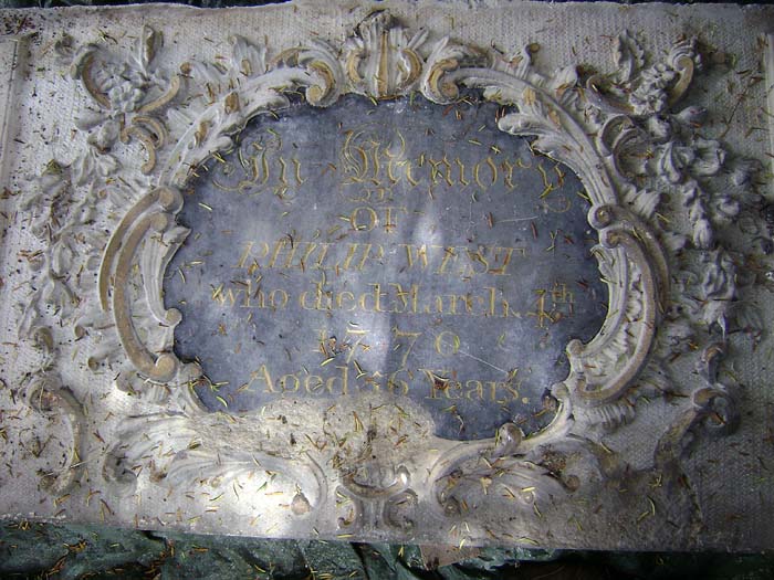 Tomb 6 - St. James West Littleton